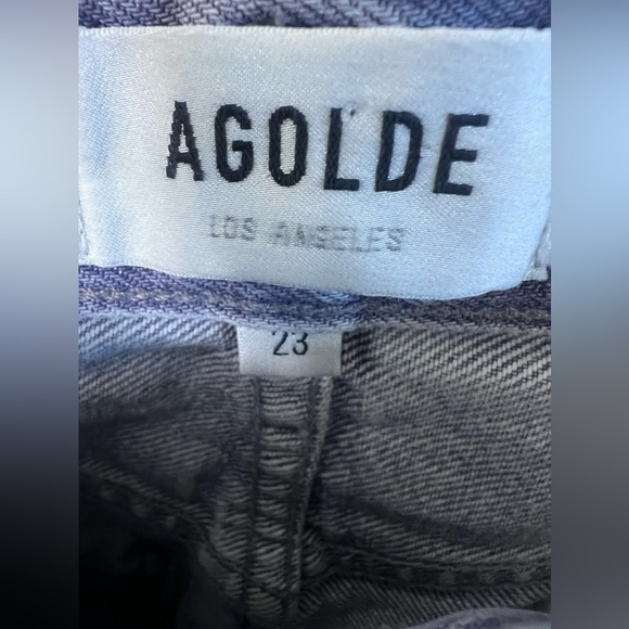 Agolde 90’s Pinch Waist Jean Ashberry Purple Size 23 - Picture 8 of 14